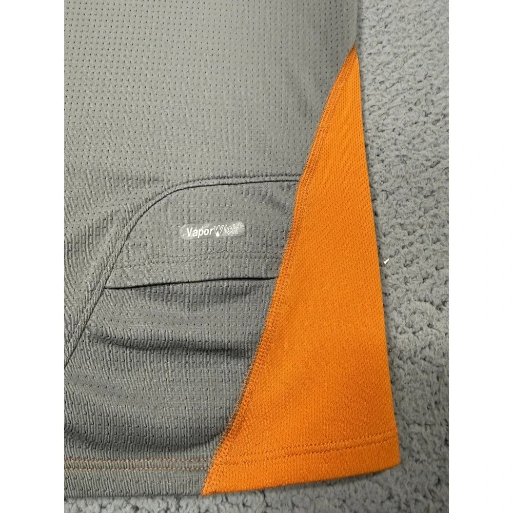 The North Face Flight VaporWick Shirt Mens Small Orange Short Sleeve Running Top